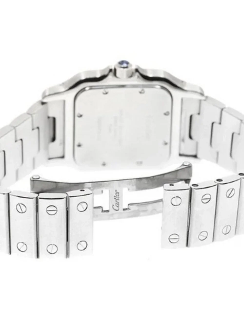CARTIER Santos GalbeeLM W20060D6 Date Beige Dial Quartz Men's Watch_962308